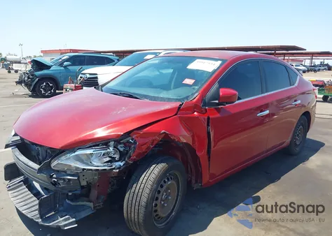 2014 Nissan Sentra Sv from USA, damaged, VIN 3N1AB7AP6EY320605